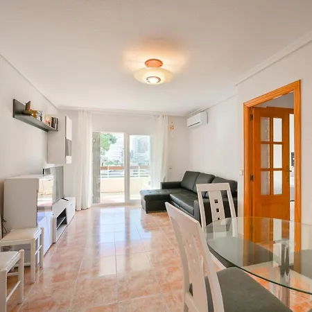 Beautiful 2 Bedroom In Parque Loix 3 Minutes Walk To The Beach Benidorm Exterior photo