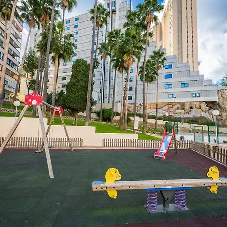 Beautiful 2 Bedroom In Parque Loix 3 Minutes Walk To The Beach Benidorm Exterior photo